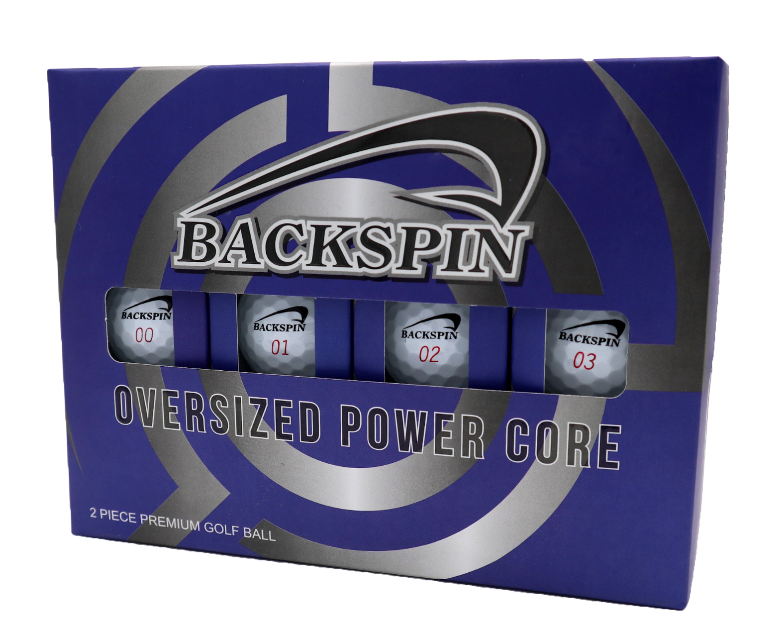 Backspin Oversized Power Core Golf Ball